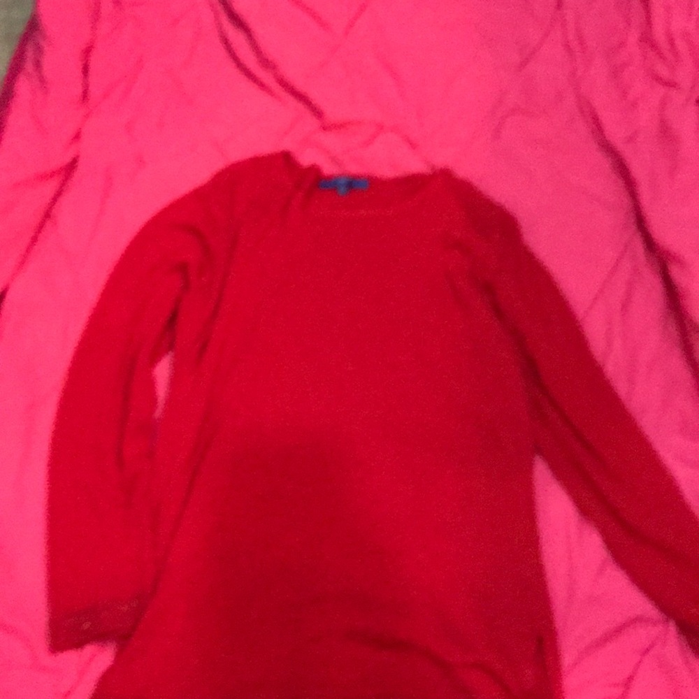 Red sweater